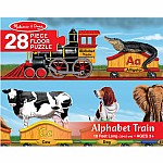 Alphabet Train Floor (28 pc)