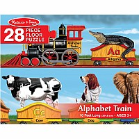 Alphabet Train Floor (28 pc)