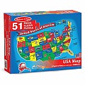 U.S. Map Floor (51 pc)