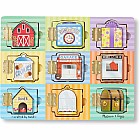 Magnetic Hide  Seek Board