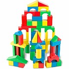 100 Wood Blocks Set
