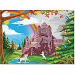0060 PC Enchanted Castle Cardboard Jigsaw
