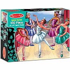 0100 PC Ballet Recital Cardboard Jigsaw