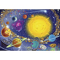 100 pc Solar System Cardboard Jigsaw