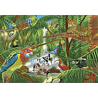 200 pc Rainforest Cardboard Jigsaw
