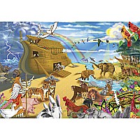 200 pc Noah's Ark Cardboard Jigsaw