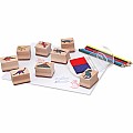 Dinosaur Stamp Set