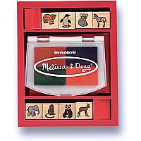 Baby Zoo Animals Stamp Set
