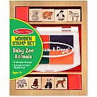 Baby Zoo Animals Stamp Set
