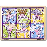 Ballerinas  Butterflies Jigsaw 24pc