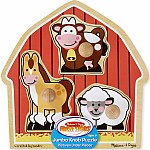 Barnyard Animals Jumbo Knob