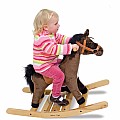 Rock and Trot Plush Rocking Horse