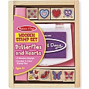 Butterfly and Hearts Stamp Set