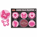 Jumbo Palm Stampers  Pink