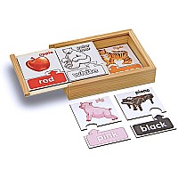 Colors Puzzle Cards