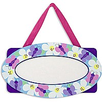 Butterflies Door Plaque