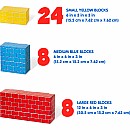 Deluxe Jumbo Cardboard Blocks (40 pc)