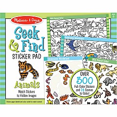 Seek & Find Sticker Pad- Animal