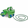 Frolicking Frog Pull Toy