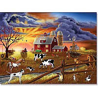 0200 pc Rustic Dusk Cardboard Jigsaw