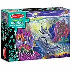 0100 PC Dolphin Cove Cardboard Jigsaw