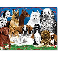 0200 pc Fetching Friends Cardboard Jigsaw