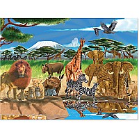 0300 pc On the Savannah Cardboard Jigsaw