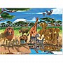 0300 pc On the Savannah Cardboard Jigsaw