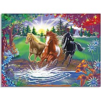 0300 pc River Run Cardboard Jigsaw