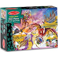 0500 pc Dragon Storm Cardboard Jigsaw