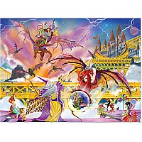 0500 pc Dragon Storm Cardboard Jigsaw