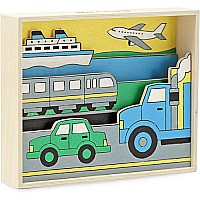 Vehicles - Paint by Number