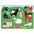 Farm Animals Peg Puzzle