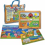 Magnetic Animal Habitats Set