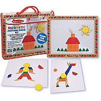 Magnetic Pattern Blocks Set