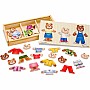 Wooden Bear Family Dress-up