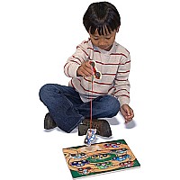 Puzzle Magnetic Tow Truck Game