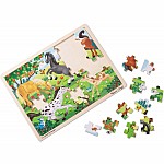 Frolicking Horses Jigsaw (48 PC