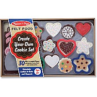Felt Food  Cookie Decorating Set