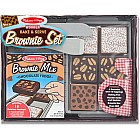 Wooden Bake  Serve Brownies