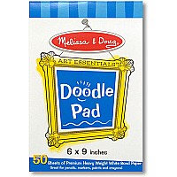Doodle Pad 6 X 9 50 Sheets