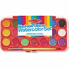 Deluxe Watercolor Paint Set (21 Colors)