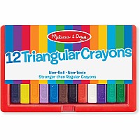 Triangular Crayon Set (12 pc)