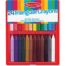 Triangular Crayon Set (24 pc)