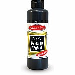 Black Poster Paint (8 Oz)
