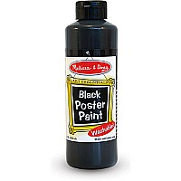 Black Poster Paint (8 oz)