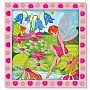 Peel  Press Sticker By Number  Flower Garden Fairy