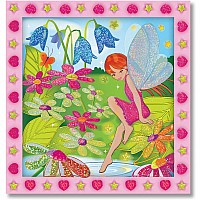 Peel  Press Sticker By Number  Flower Garden Fairy