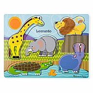 Zoo Animals Touch and Feel Puzzle