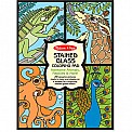 Stained Glass Coloring Pad  Animals
